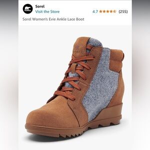 Sorel Evie Wedge size 7